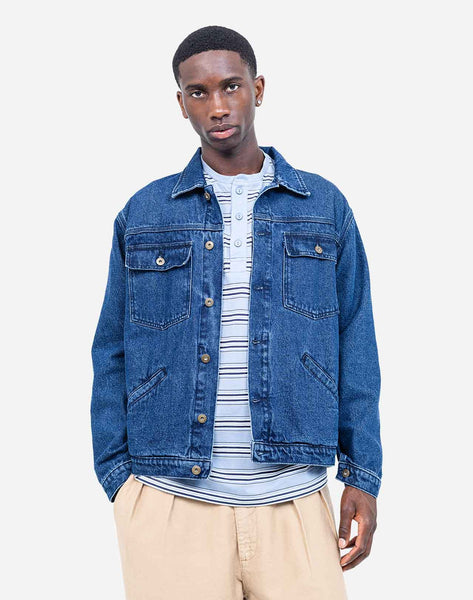 Hekinan denim jacket