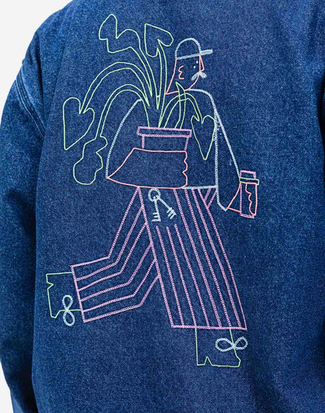 Hekinan denim jacket