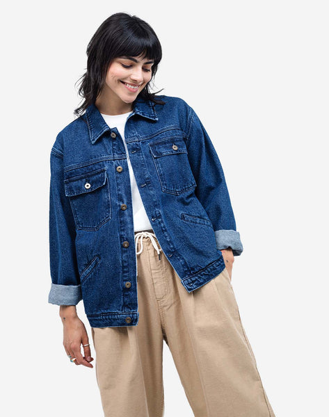 Hekinan denim jacket