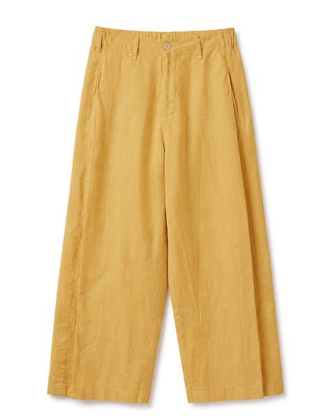Pantalón Wide Amarillo