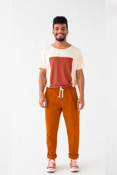 Pantalón Worker Naranja Dark