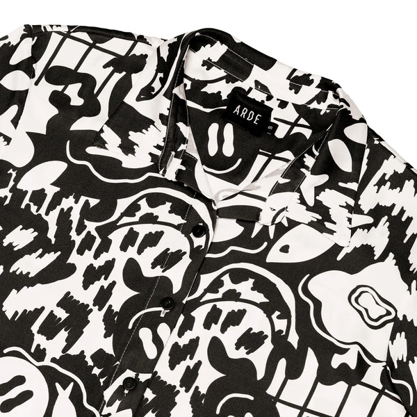 Camisa Colorfulland BK&WH