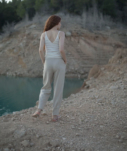 Mina biolinen pants