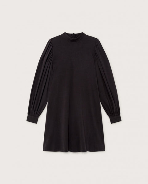 Black Flora Dress