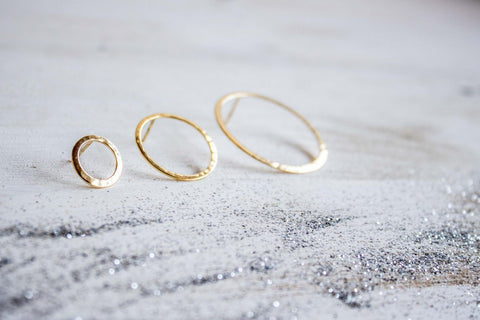 Cosmos earings (Gold)