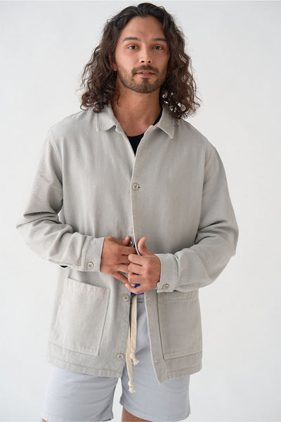 SobreCamisa Gris Piedra