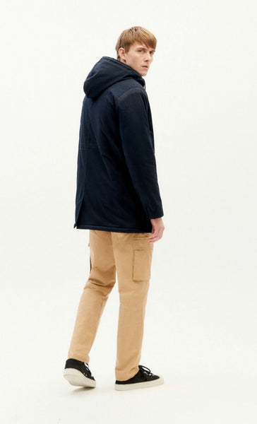 Navy Trash Peps Coat