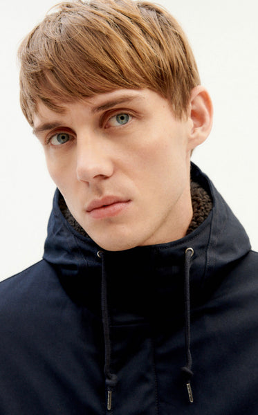 Navy Trash Peps Coat