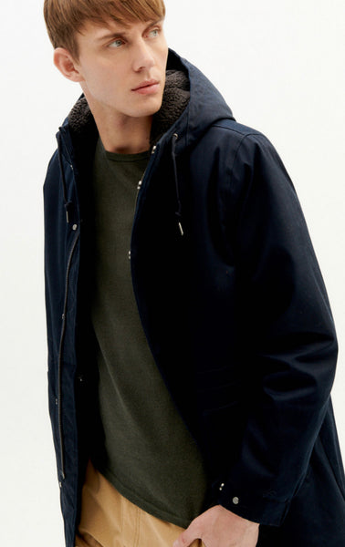 Navy Trash Peps Coat