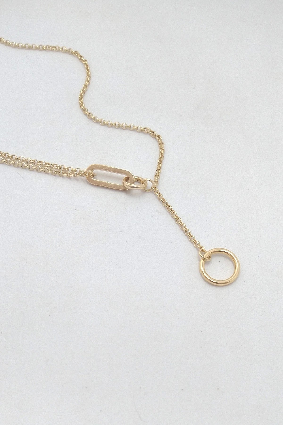 Tica Necklace (Gold plated brass)