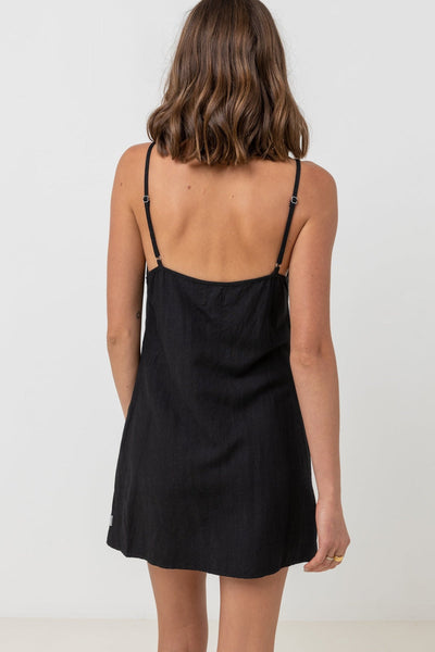 Classic slip Dress Black