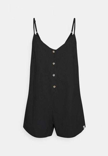 Classic Adjustable Romper Black