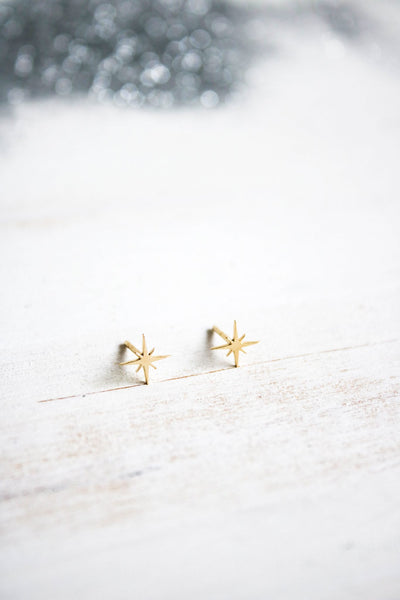 Destello pendientes (oro)
