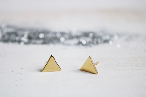 Mountain Pendientes Plata 925 (Rayas)