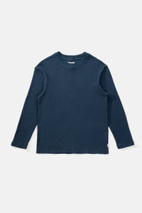 Classic Waffle Knit (worn navy)