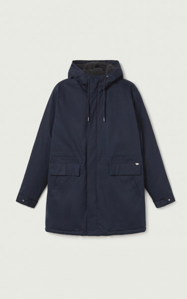 Navy Trash Peps Coat