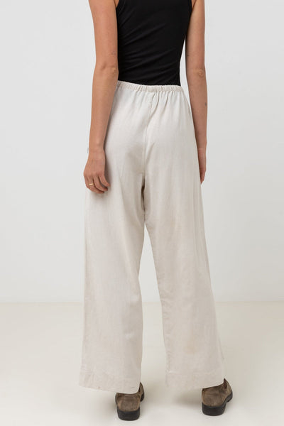 Classic Drawstring Pant Oat