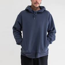 Classic Fleece Hood Navy