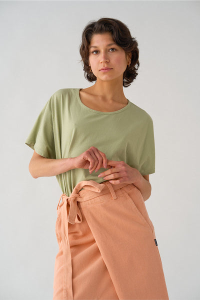 Camiseta Verde Unisex SS Lisa