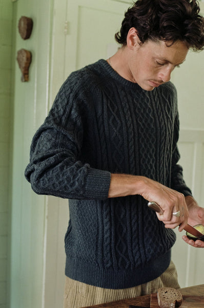 Mohair Fishermans Knit