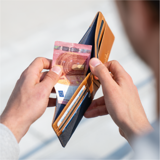 Leather Wallet Black