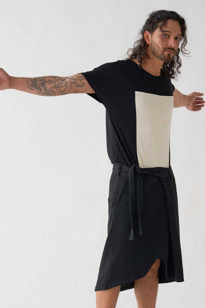 Falda Unisex Negro