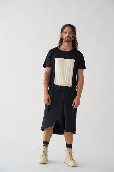 Falda Unisex Negro