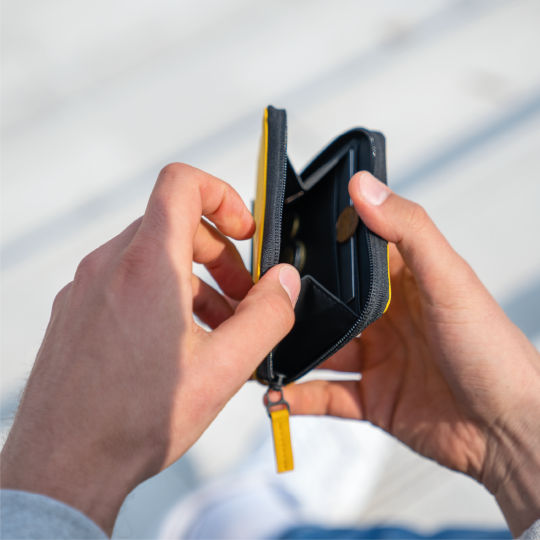 Small Yellow Wallet