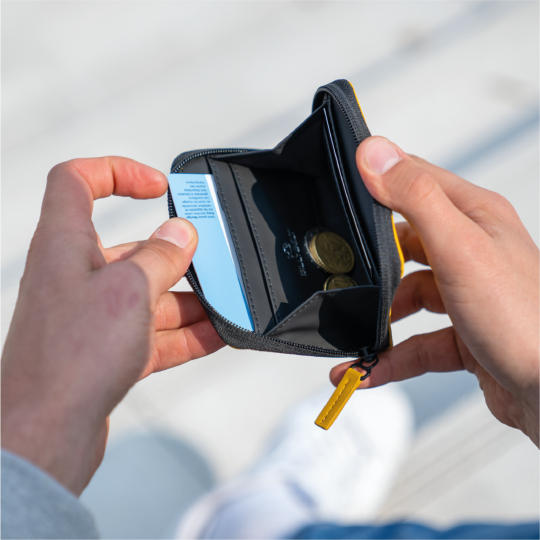 Small Yellow Wallet