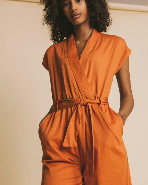 Malawi jumpsuit Terracota
