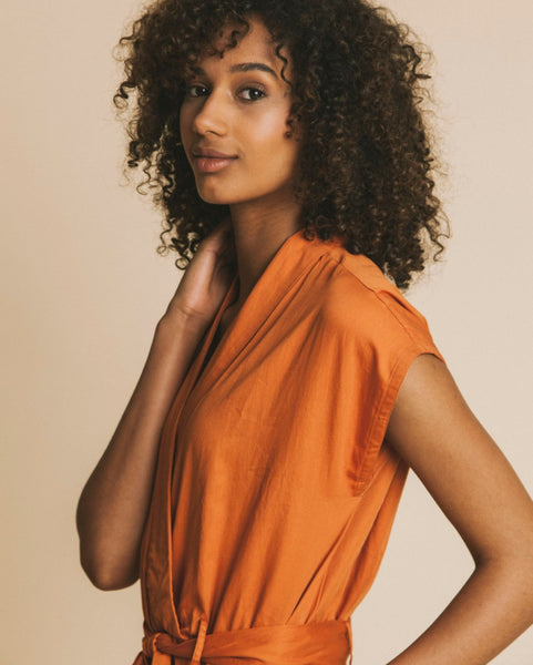 Malawi jumpsuit Terracota