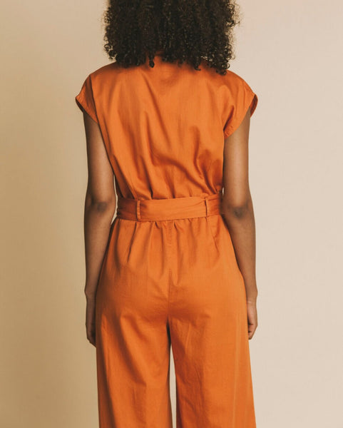 Malawi jumpsuit Terracota