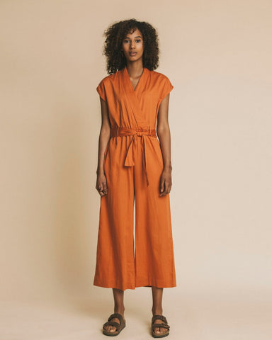 Malawi jumpsuit Terracota