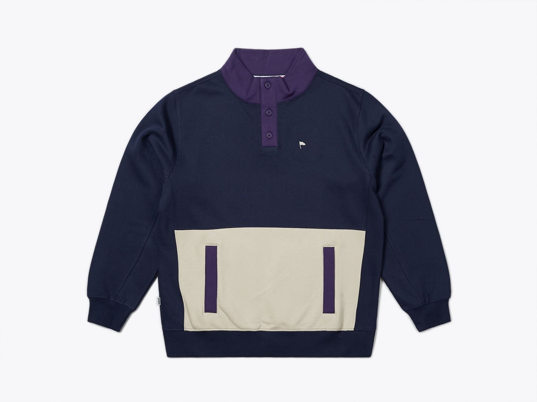 Harro Sweat Navy blue- Sand
