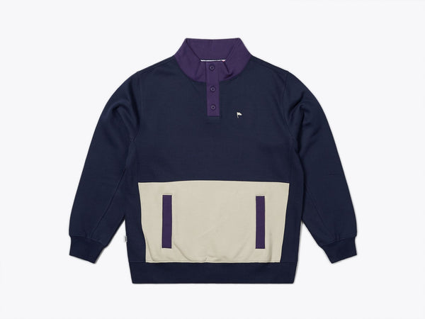 Harro Sweat Navy blue- Sand
